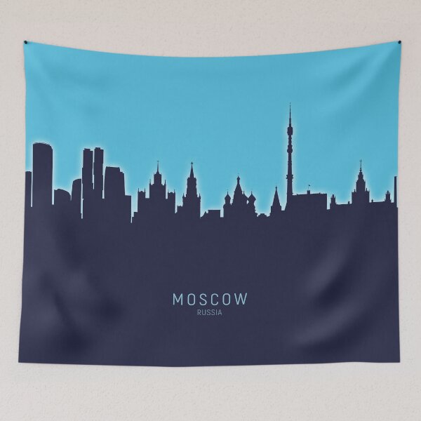 Item preview, Moscow Russia Skyline designed and sold by ArtPrints.