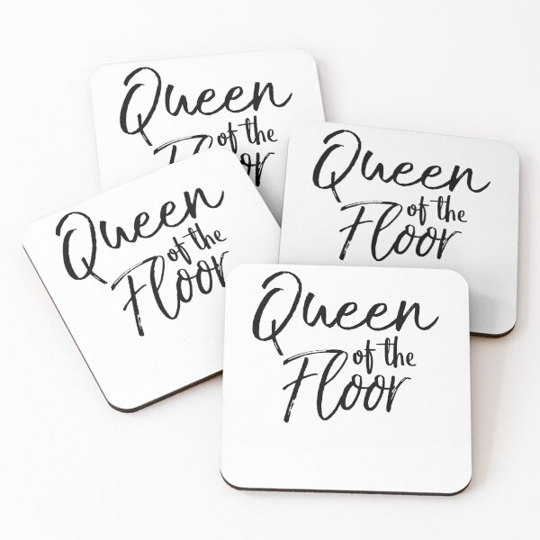 Item preview, Queen of the Floor Gymnastics Quote designed and sold by TNDesignStudio.