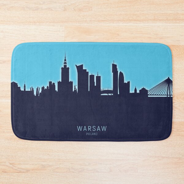 Item preview, Warsaw Poland Skyline designed and sold by ArtPrints.