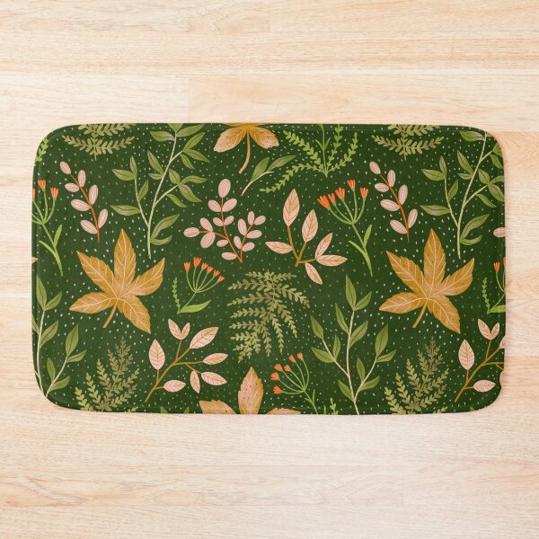 Item preview, Wild herbs seamless pattern  designed and sold by Alenka Karabanova.