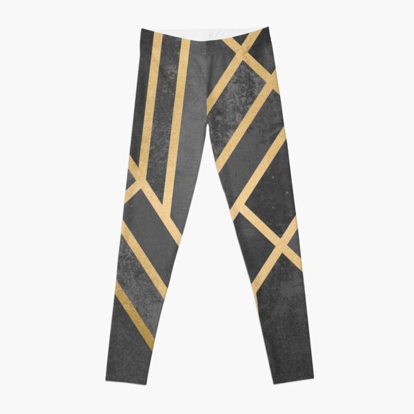 Art Deco Geometry 1 Leggings