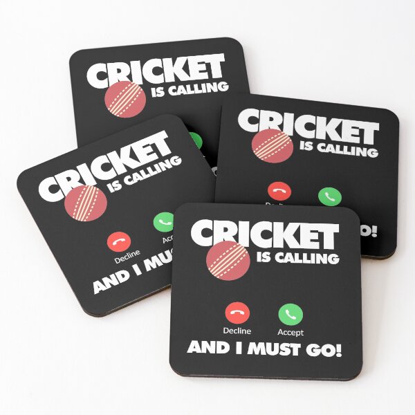 Item preview, Cricket is calling and I must go, Funny Sport Player designed and sold by elhefe.