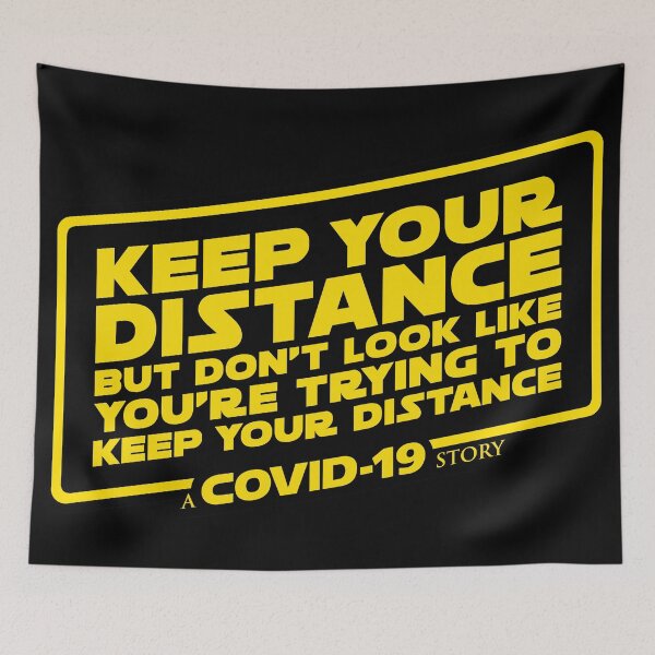 Item preview, Keep Your Distance – A COVID-19 Story designed and sold by DS-181-3.