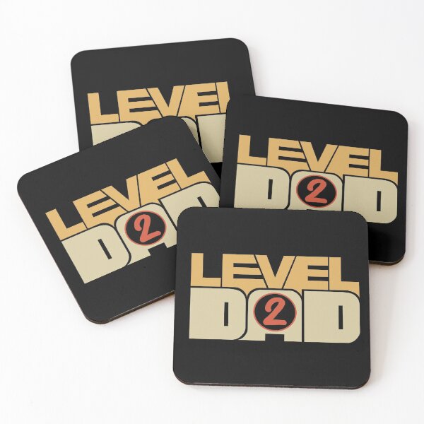 Item preview, Level 2 Dad designed and sold by NerdySherds.
