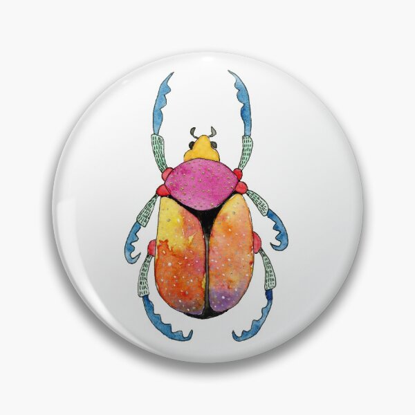 Item preview, Clorful bug | traditional watercolor art designed and sold by alisonsadler.