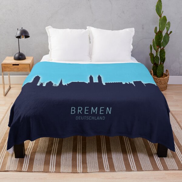 Item preview, Bremen Germany Skyline designed and sold by ArtPrints.