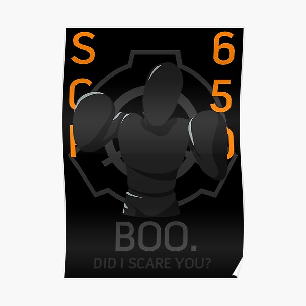 Scp Posters Redbubble - roblox scp 650