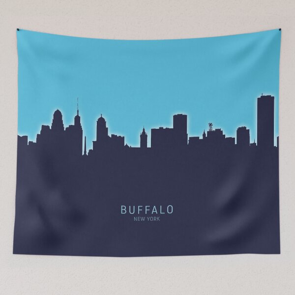 Item preview, Buffalo New York Skyline designed and sold by ArtPrints.