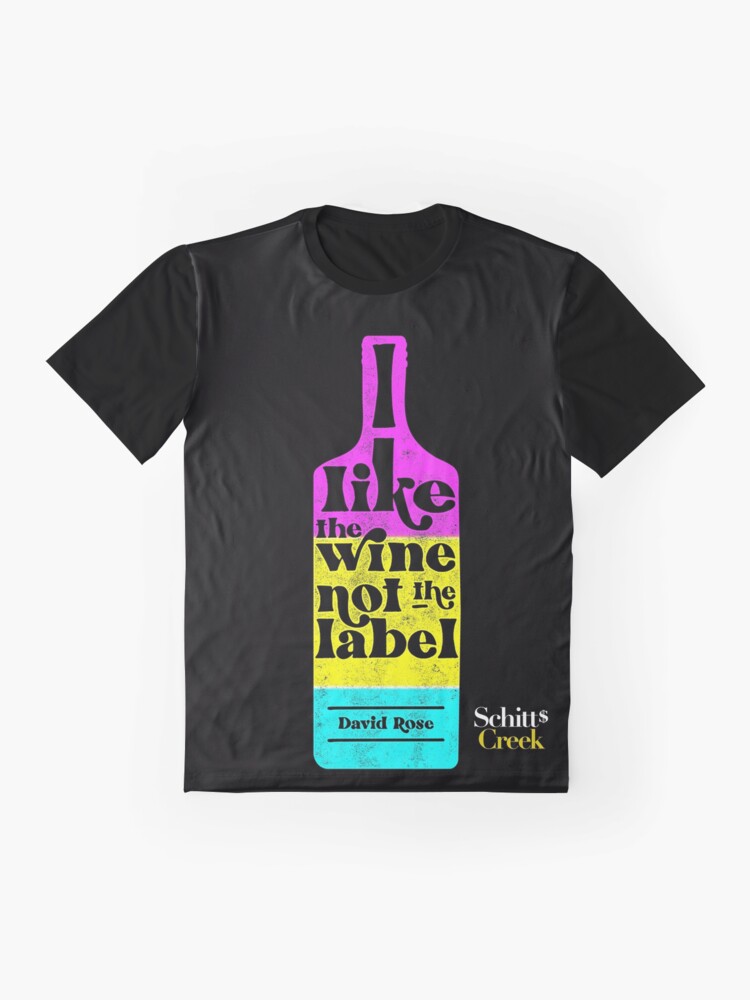 into the wine not the label pride shirt schitts creek
