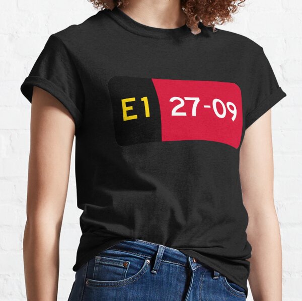 Holding Point Sign E1 27-09 Classic T-Shirt