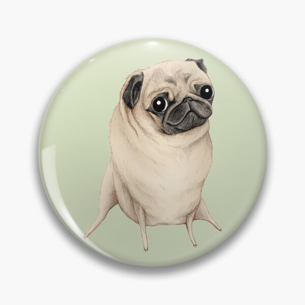 Item preview, Sweet Fawn Pug designed and sold by SophieCorrigan.