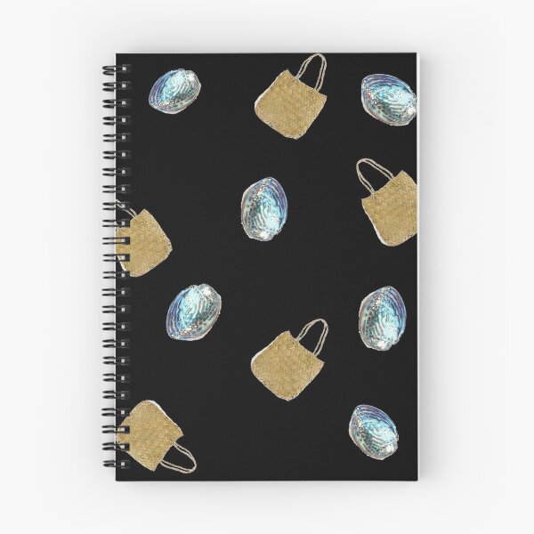 Item preview, Paua Shell Flax Bag on Black designed and sold by BhARTi Taylor.