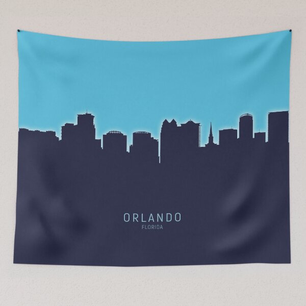 Item preview, Orlando Florida Skyline designed and sold by ArtPrints.