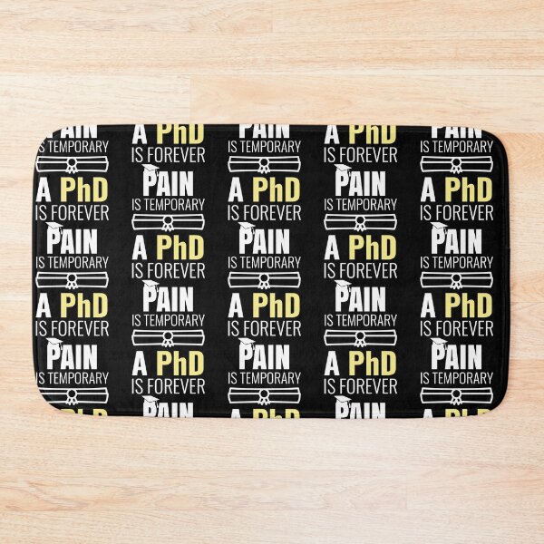 Item preview, PhD Graduation Gift - Pain is Temporary designed and sold by EstelleStar.