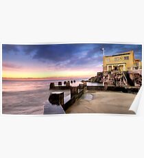 Coogee Baths Sunrise Poster
