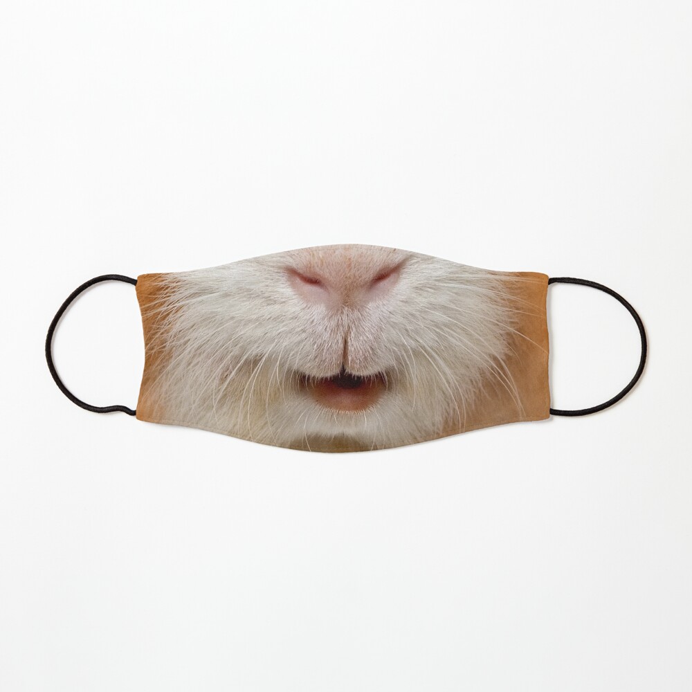red guinea pig Mask