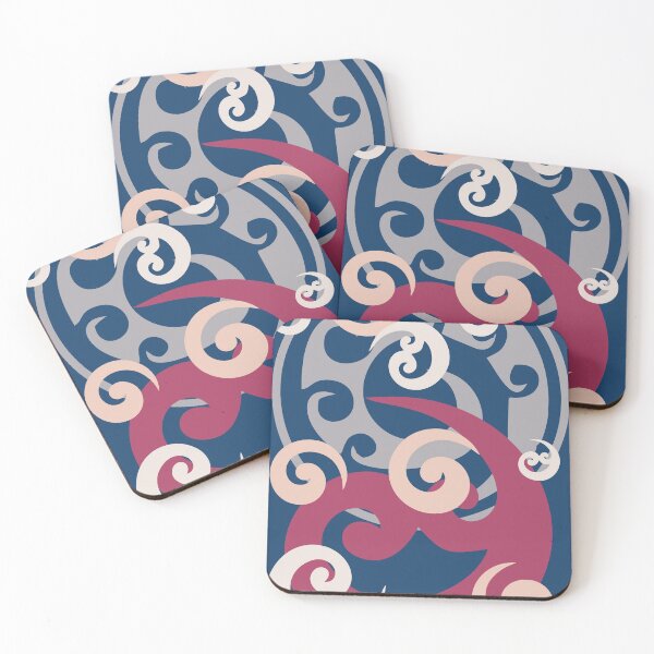 Item preview, Koru design, Navy designed and sold by Kiwidom.