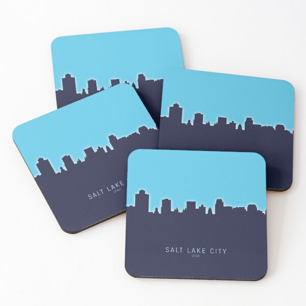 Item preview, Salt Lake City Utah Skyline designed and sold by ArtPrints.