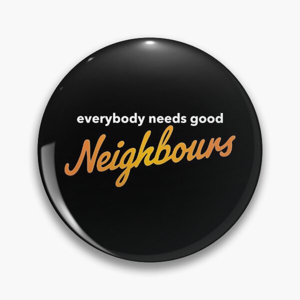 Item preview, Everybody needs good Neighbours logo designed and sold by Rach L.