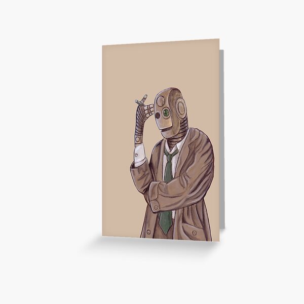 Columbot Greeting Card