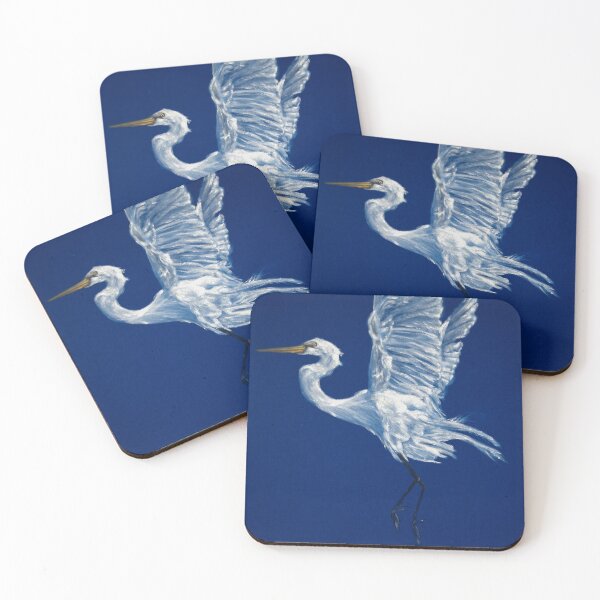 Item preview, Great Egret in flight designed and sold by Kunst-Grafik .