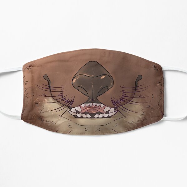 Animal Mask - Otter - River Flat Mask