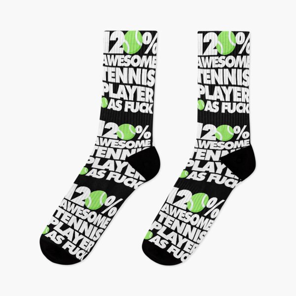 Item preview, 120% Awesome Tennis Player AF Funny  designed and sold by elhefe.