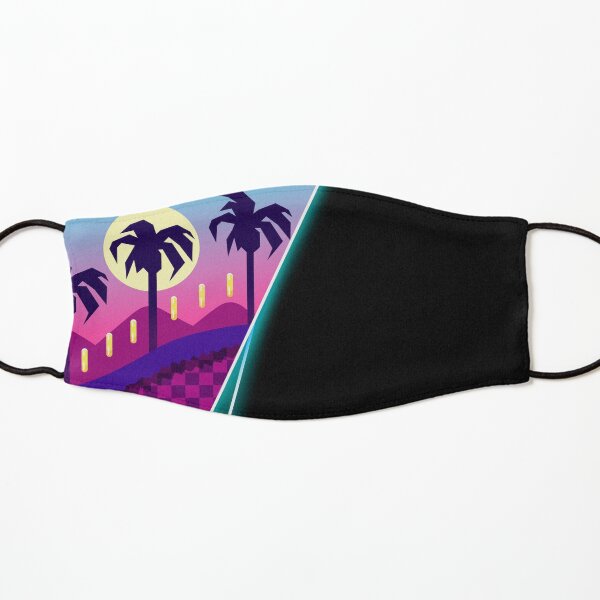 Rings Retro World Kids Mask