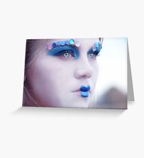 Dull Beauty Greeting Card