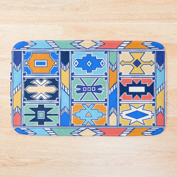Item preview, Colorful Ndebele Pattern  designed and sold by TigaTiga.