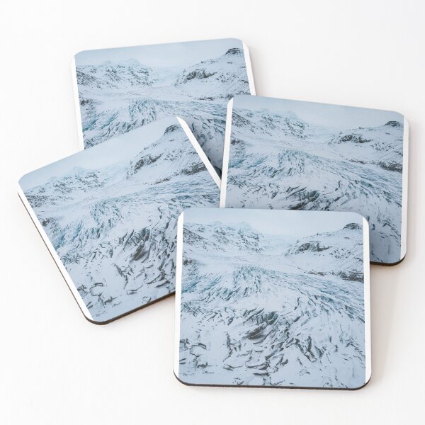 Item preview, Aerial image of Skaftafellsjökull Glacier in Iceland designed and sold by michieldros.