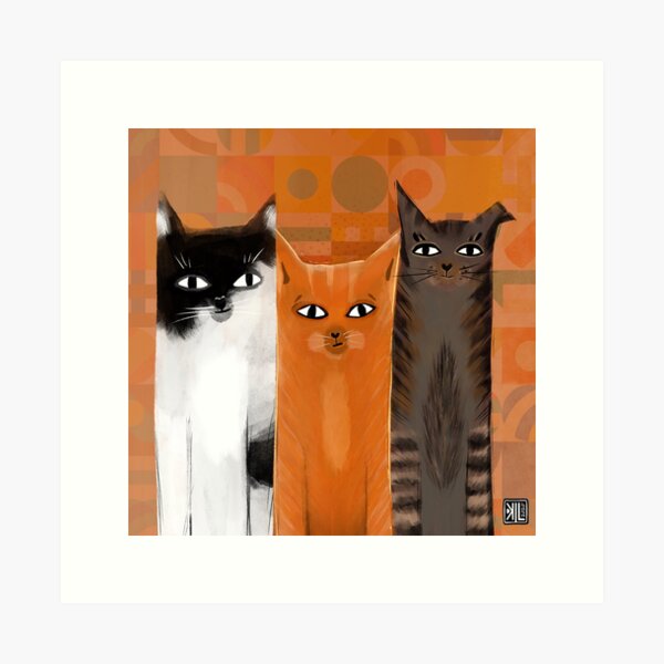 Item preview, My 3 cats designed and sold by Kathy Lecocq.