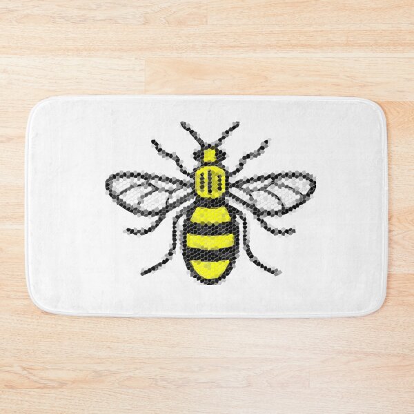 Item preview, Manchester Worker Bee mosaic designed and sold by bravoalpha.