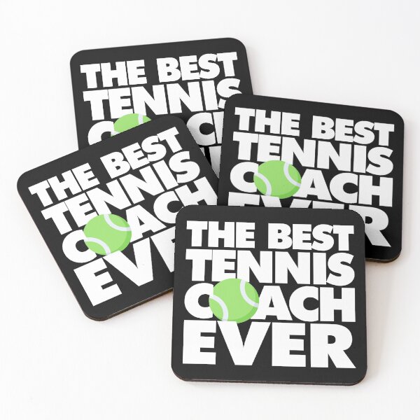 Item preview, The Best Tennis Coach Ever Funny designed and sold by elhefe.