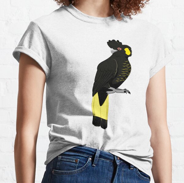 Yellow-tailed black-cockatoo Classic T-Shirt