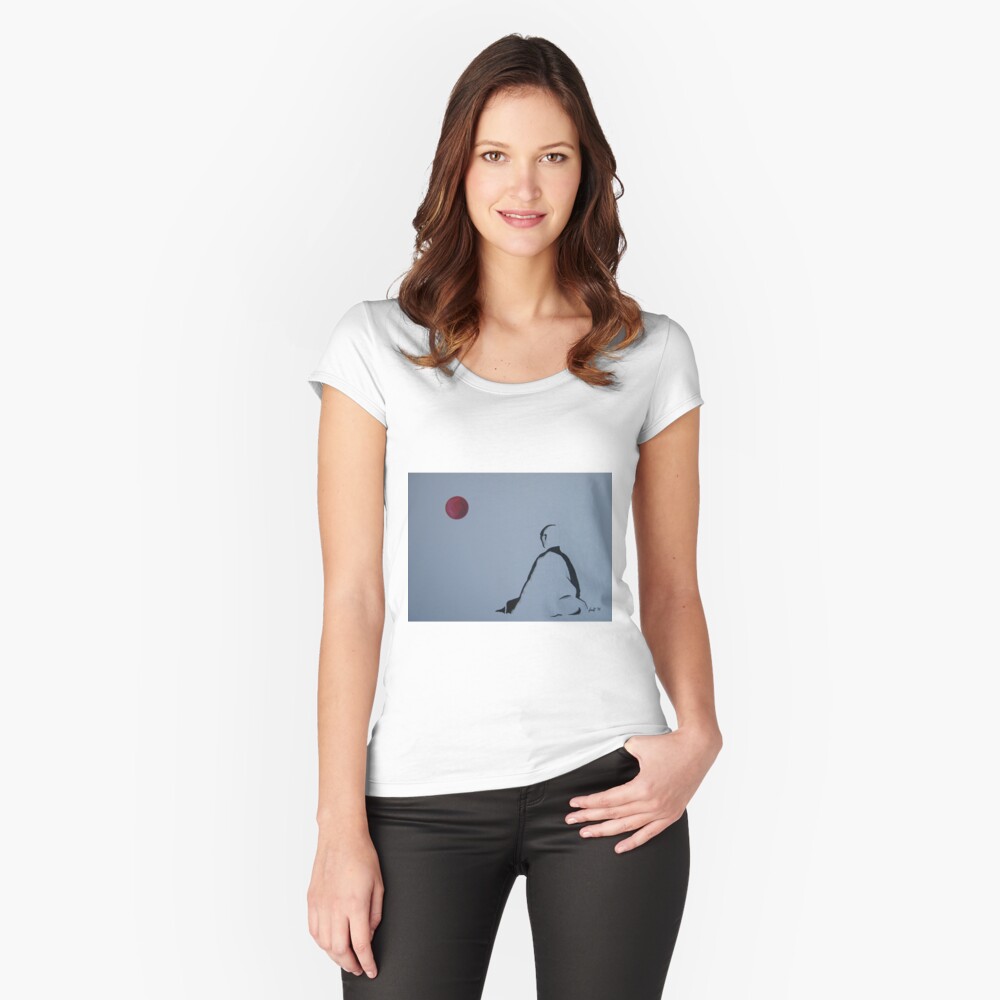 Item preview, Fitted Scoop T-Shirt designed and sold by wernerszendi.