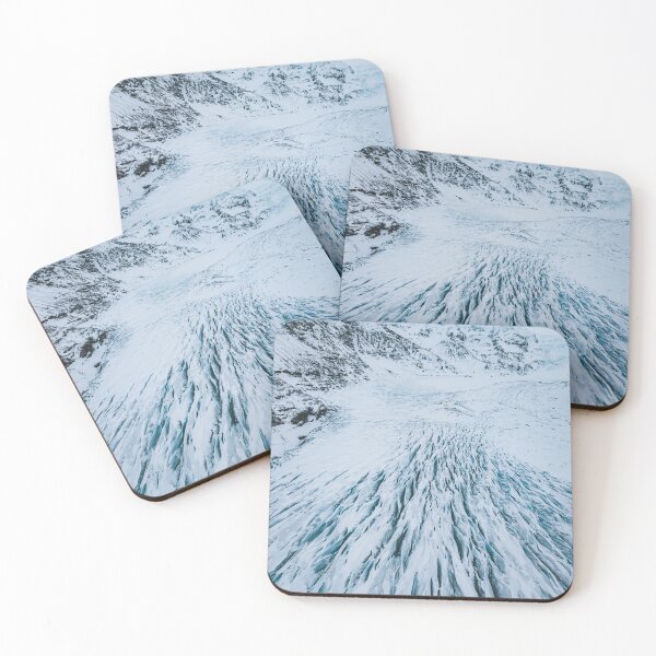 Item preview, Aerial image of Skaftafellsjökull Glacier in Iceland from above designed and sold by michieldros.
