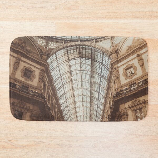 Item preview, Galleria Vittorio Emanuele, Milan architecture, Milan photography, italian building, industrial building, designed and sold by Spallutos.