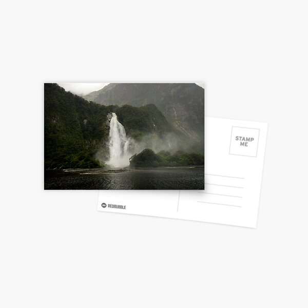 Lady Bowen Falls, Milford Sound Postcard