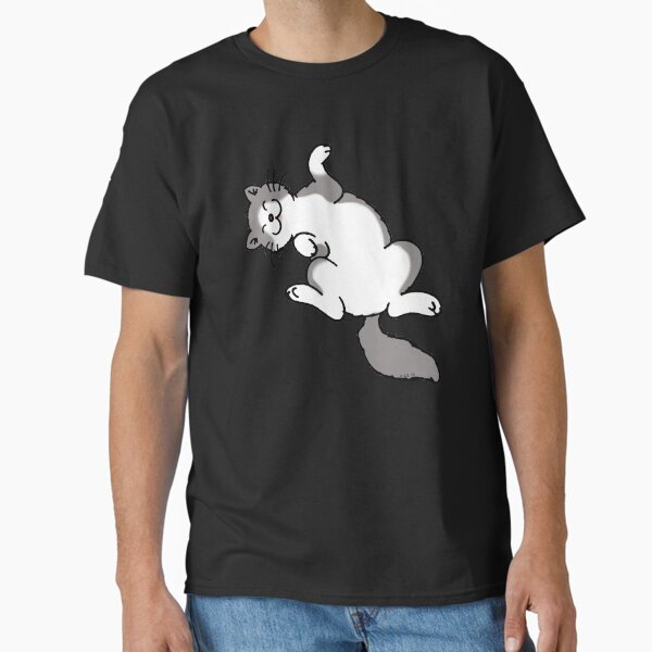 Item preview, Grey & white kitty cat designed and sold by CuteCartoon.