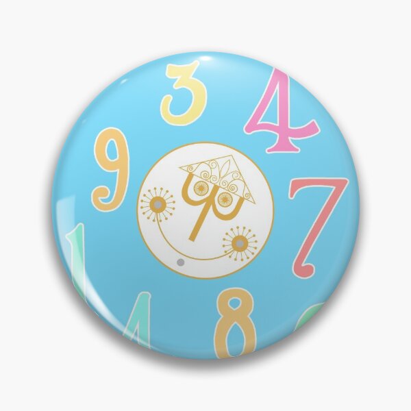 Item preview, Small World Numbers Blue designed and sold by DesignByFairies.