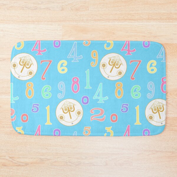 Item preview, Small World Numbers Blue designed and sold by DesignByFairies.