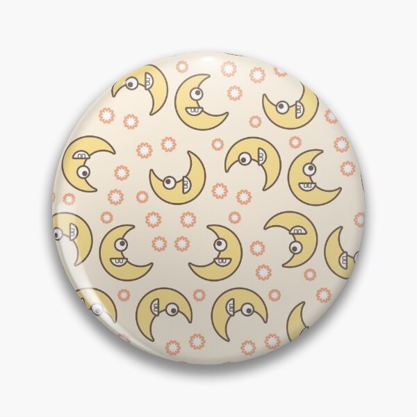 Item preview, Smiling moons pattern designed and sold by Gaspar Avila.