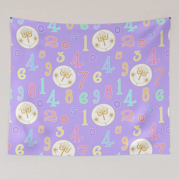 Item preview, Small World Numbers Purple designed and sold by DesignByFairies.