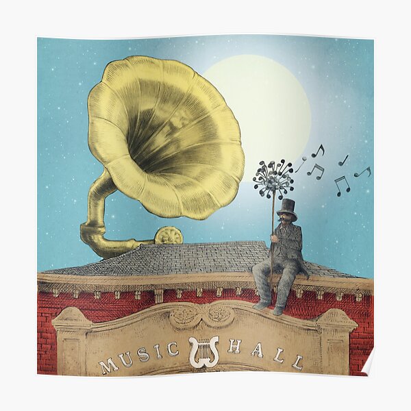 The Music Hall Poster