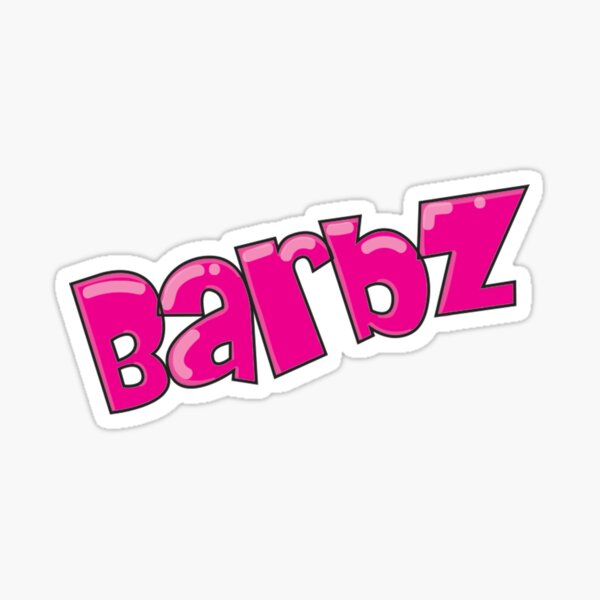 Barbz Sticker For Sale By Megmallia Redbubble