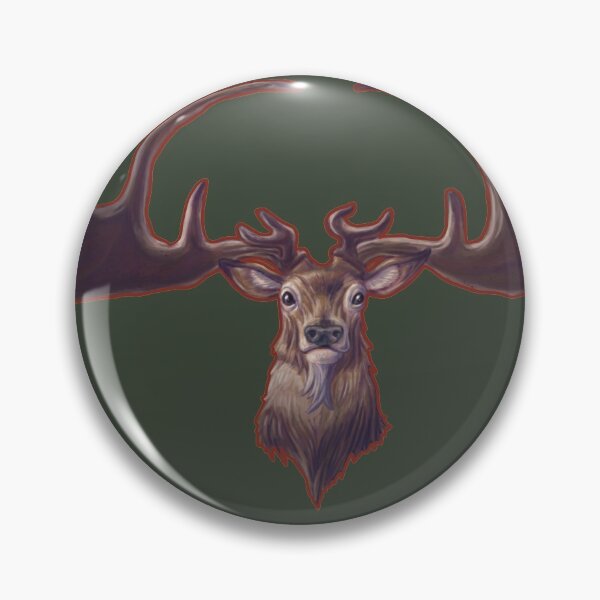 Item preview, Megaloceros giganteus (Irish Elk) designed and sold by CoffeeBlack Illustration.