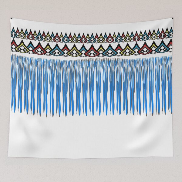 Item preview, Blue threads pattern designed and sold by Gaspar Avila.