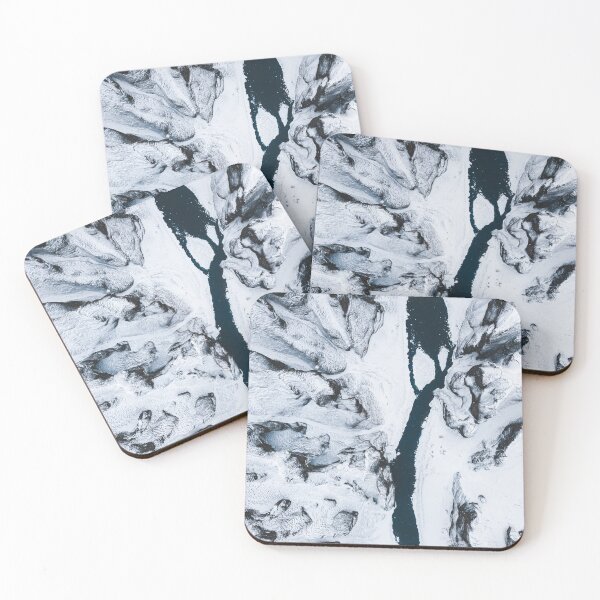 Item preview, Top down image of Fjaðrárgljúfur Canyon in Iceland from above designed and sold by michieldros.