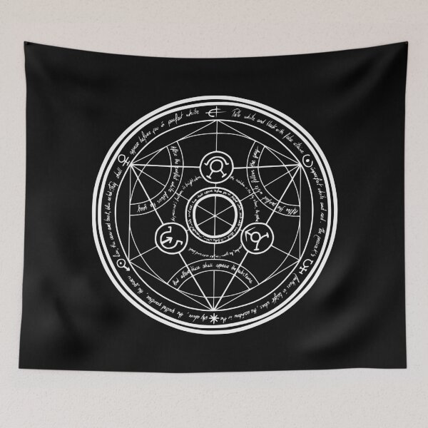 Item preview, Clean Human Transmutation Circle Dark designed and sold by setouqemina.